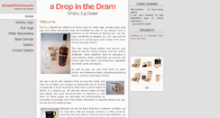 Desktop Screenshot of adropinthedram.com